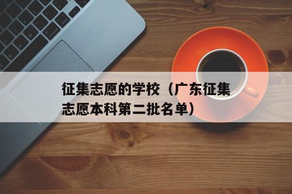 征集志愿的学校（广东征集志愿本科第二批名单）